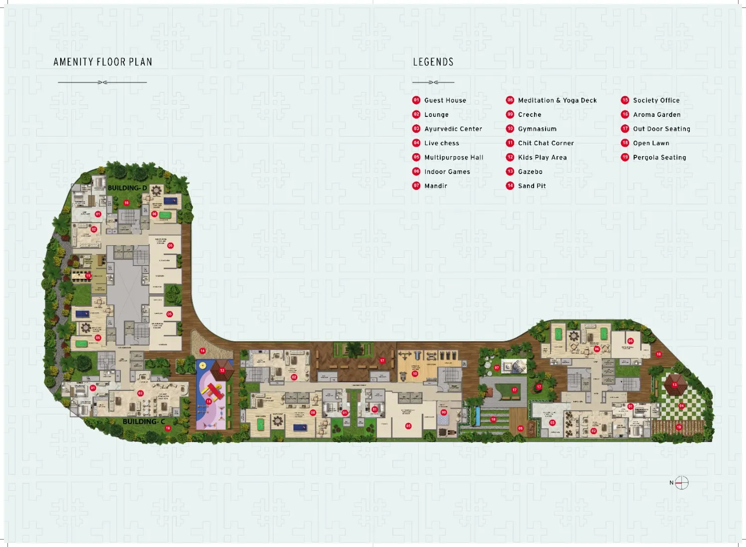 AMENITY FLOOR PLAN